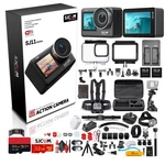 Sjcam SJ11 Active 4K Dual Touchscreen Action Camera Accessory Bundle. Fixed Price $207.95.