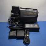 Hitachi 2800A Vhs-c Camcorder Bundle W/ Charger & Batteries For Parts As-is. Fixed Price $29.00.