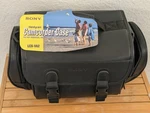 Sony LCS-VA2 Black Pvc Leather Handycam Camcorder Case Video Camera Bag New. Fixed Price $39.99.