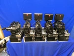 Ikegami HDK-95C1 3G Studio Cameras Qty W/ OCP-300, BS-98 Ccus, Viewfinders. Fixed Price $81250.00.