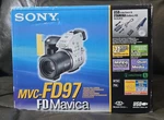 New Open Box Sony Mavica 2.1 Mega Pixel Model MVC-FD97 20X Zoom Digital Camera. Fixed Price $300.00.