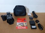 Sony Alpha NEX-5R (16.1 Mp 32GB Sd Card) Full Hd Digital Camera & Accs. Fixed Price $275.00.