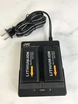 Lot Of Original Jvc BN-V814U Li-ion 7.2V 1400MAH Batteries & Charger AA-V80U. Fixed Price $22.00.