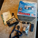 Sony CCD-TRV46E HI8 Tape Video Camera Handycam 72X Zoom Retro. Fixed Price $161.34.