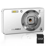 Focusify Digital Camera 4K Ultra Hd Point And Shoot 32GB. Fixed Price $59.49.