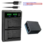 Kastar Battery LTD2 Usb Charger For CGA-D54 & Panasonic AG-HPX250PJ. Fixed Price $9.99.