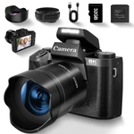 Uikicon 8K Digital Camera For Photography Vlogging Youtube Autofocus. Fixed Price $204.40.