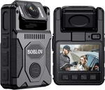 Boblov Police Camcorder Body Camera Audio Video Record Night Vision 1080P 128GB. Fixed Price $96.08.