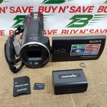 Sony Handycam HDR-CX230 Black Digital Camcorder W/32GB, Battry, Nocharger Used. Fixed Price $110.00.