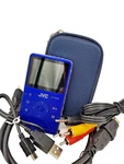 Jvc GC-FM1AE Picsio Hd Memory Camera Portable Pocket Video Camcorder Blue. Fixed Price $147.90.