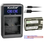 Kastar Battery LED2 Dual Charger For Canon BP511A DM-FV40 DM-FV50. Fixed Price $26.49.