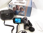 Vivitar Dvr 942 HD-V1 Video Camera Hand Held Compact Digital 4X Zoom Black Works. Fixed Price $34.34.