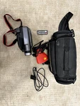 Jvc Vhs-c Camcorder GR-AXM910U Bundle Lcd Monitor 320X Digital Zoom With Case. Fixed Price $50.00.