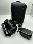 Samsung HMX-H200BN/XAA Hd Video Camcorder Tested Works W/case+charger. Fixed Price $62.75.