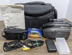 Panasonic PV-L580D Compact Vhs/vhs-c Palmcorder 150X Digital Camcorder Bundle. Fixed Price $141.55.