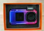 Fohoa 8K 70MP Digital Camera With 32G Card, 33FT Underwater Waterproof. Fixed Price $53.71.