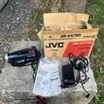 Jvc GR-AX750 Compact Camcorder W/ Box Charger Strap Vhs-c. Fixed Price $129.99.