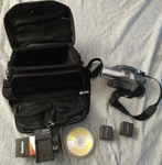 Panasonic VDR-M50 Dvd Camcorder Video Camera Case, Plus Extras Tested- Works!!. Fixed Price $52.00.