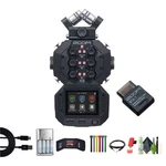 Zoom H8 12-TRACK Handy Audio Recorder, Extreme Pro 64GB Sdxc Memory Card, Bundle. Fixed Price $494.98.