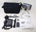 Jvc Everio GZ-MS100EK Handheld Digital 32GB Sd Card Camcorder Silver Working. Fixed Price $77.09.