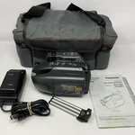 Panasonic PV-L581D Camcorder Palmcorder Vhsc 2 Batteries Charger Head 150X. Fixed Price $79.99.