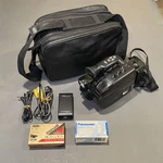 Panasonic Palmcorder Vhsc PV-IQ504 Camcorder Works Tested Read No Charger. Fixed Price $49.99.