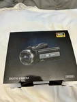 8K Ultra Handheld Digital Camcorder, Remote, 32GB Sd Card, HDV255K. Fixed Price $67.00.
