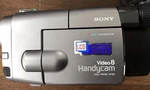 Sony Handycam Video 8 CCD-TRV30 W/manual,charger&case Worksplugged Needs Battery. Fixed Price $74.95.