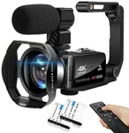 Video Camera Camcorder 4K Wifi 48MP Vlogging For Youtube With Microphone. Fixed Price $99.99.