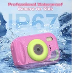 Chakeyake S72 Kids Digital Camera Video 1080P Pink IP67 Waterproof Swimming. Fixed Price $24.65.