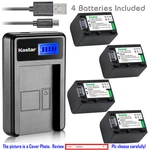 Kastar Battery Lcd Charger For Sony NP-FV70 & DCR-SR78 DCR-SR83 DCR-SR88. Fixed Price $8.59.
