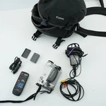 Canon Minidv/sd Card Digital Camcorder Bundle Charger Tapes Look. Fixed Price $90.00.