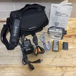 Sony Handycam Digital Video Camera Recorder DCR-DVD201 Bundle Excellent Works. Fixed Price $148.43.