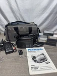 Panasonic PV-IQ604 Palmcorder Digital Vhs-c Camcorder, No Battery, Tested. Fixed Price $70.00.