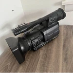 Panasonic Avccam AG-HMC150P 3CCD Camera With Battery, Charger, And Sd Card Slot. Fixed Price $750.00.