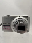Nikon Coolpix S6500 12X Zoom Silver Digital Camera - Fair Condition. Fixed Price $98.95.