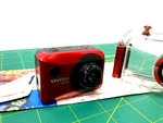 Vivitar Dvr 786HD Red Full Digital Video Camera W/ Waterproof Case. Fixed Price $6.00.
