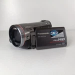 Panasonic HDC-SDT750 Handheld High Definition 3D Camcorder Silver Tested Working. Fixed Price $214.86.