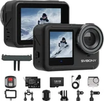 Svbony SVGO3 Action Camera 4K Hd Waterproof Dual Screen For Surfing And Diving. Fixed Price $139.99.