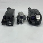 Jvc Camcorder Lot GR-C9U/GR-AXM100U/GR-D770U For Parts Repair. Fixed Price $33.75.