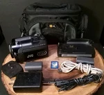 Jvc Everio GZ-MG555U 30GB Hdd Camcorder, 2 Batteries Dock, Cable, Bag, Memory C.. Fixed Price $64.99.