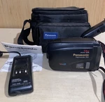 Panasonic Palmcorder Iq Pv- A216 Color Viewfinder Vintage Powers. Fixed Price $38.00.