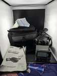Jvc GR-AXM4U Compact Camcorder 28 Hyper Zoom Camera Bag Batt Charger Tested Read. Fixed Price $60.00.