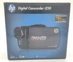 Hp Digital Camcorder T250 Touch Screen 5X Optical Zoom Tested & Working Purple. Fixed Price $75.00.