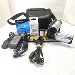 Sony Handycam DCR-DVD108 Mini Camcorder Tested All Functions Work. Bundled. Fixed Price $94.00.