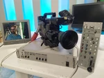 Working Vintage Triax Jvc KY-D29CH Full Setup Broadcast Tv Studio Video Camera. Fixed Price $990.00.