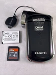 Sanyo Xacti VPC-CG102 Full Hd Dual Camera W/ Sd Card No Charger Tested Working. Fixed Price $60.00.