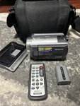 Sony Camcorder Handycam DCR-SR80 W/ Station Remote Bag Works!. Fixed Price $199.99.