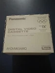 Panasonic Mini Digital 3PCS Video Casettes AY-DVM63AMQ + AYDVM63PQ Brand New!. Fixed Price $19.95.