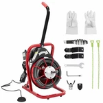 Garvee Electric Drain Cleaner 50FT 3/8" Sewer Auger Machine 1-4" Plumbing Pipes. Fixed Price $242.99.